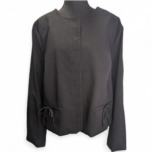 Torrid Black Women's Blazer with Bow Detail 2025 NWT Size 3X